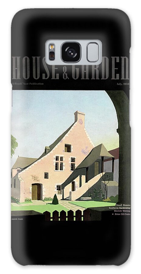 House & Garden Cover Illustration Of An Historic Galaxy Case
