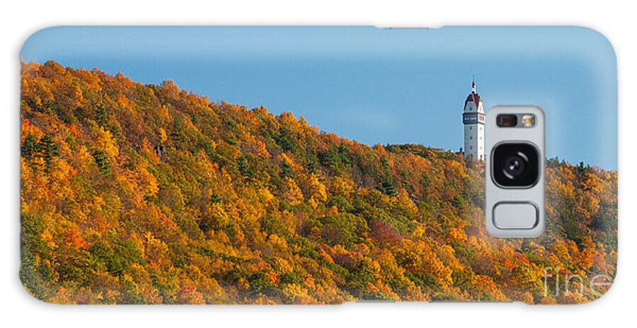 Autumn Galaxy Case featuring the photograph Hubleins Retreat - Autumn Mountain in New England by JG Coleman