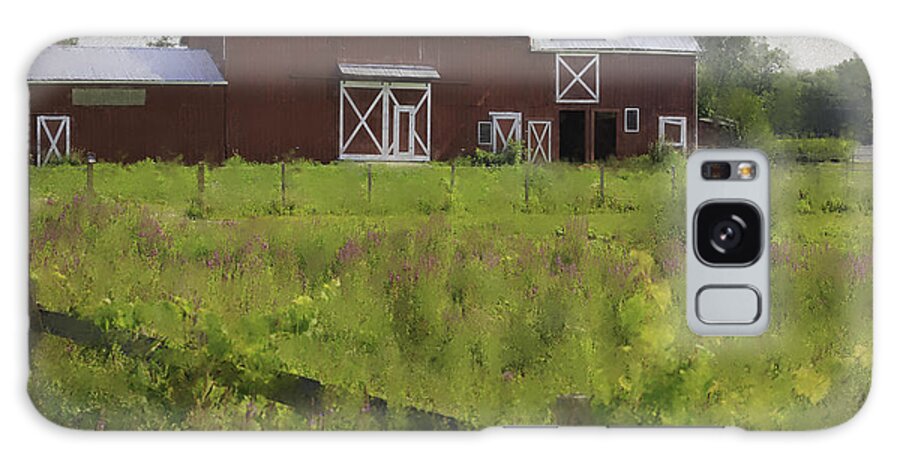 Barn Galaxy Case featuring the photograph Hudson Valley Barn by Fran Gallogly
