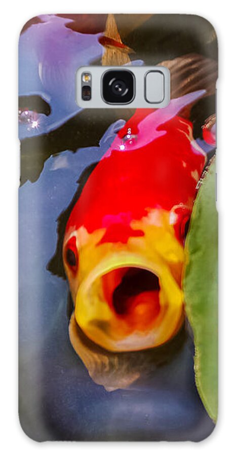 Koi Galaxy Case featuring the photograph Koi by Charlie Cliques