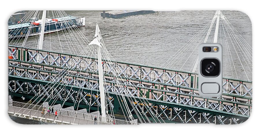 Bridge Galaxy Case featuring the photograph Hungerford Bridge by Christi Kraft