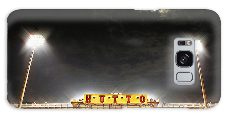 Hutto High School Galaxy Case featuring the photograph Hutto Hippo Stadium by Trish Mistric