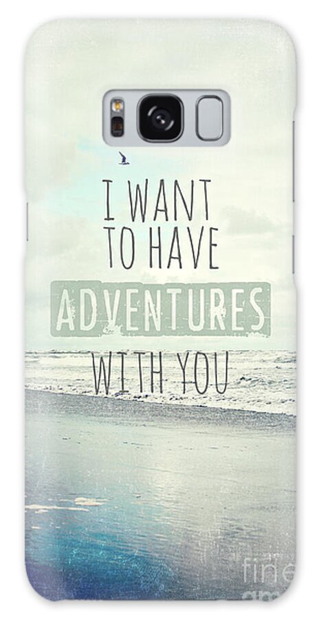Washington Coast Galaxy Case featuring the photograph I Want to have Adventures with you by Sylvia Cook