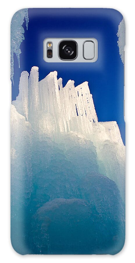 Ice Galaxy Case featuring the photograph Ice Abstract 4 by Christie Kowalski