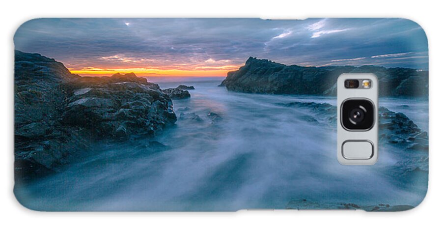 Cambria Galaxy Case featuring the photograph Ice Blue by Tim Bryan