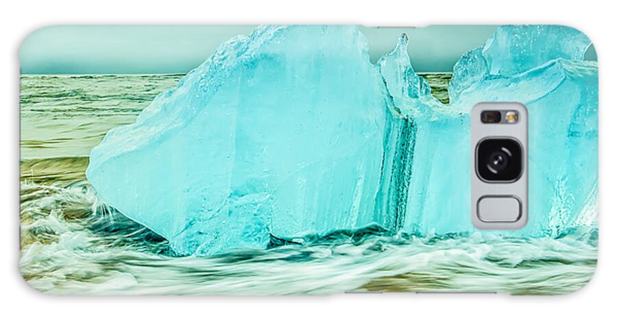Iceberg Galaxy S8 Case featuring the photograph Iceberg flow by Greg Wyatt