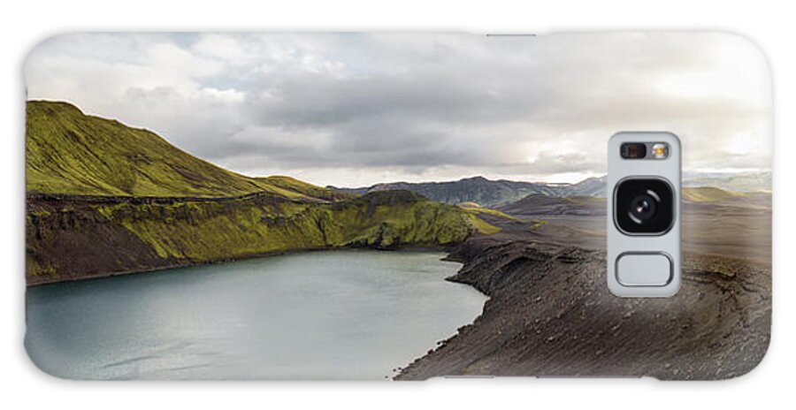 Scenics Galaxy Case featuring the photograph Iceland Highlands Panorama by Spreephoto.de
