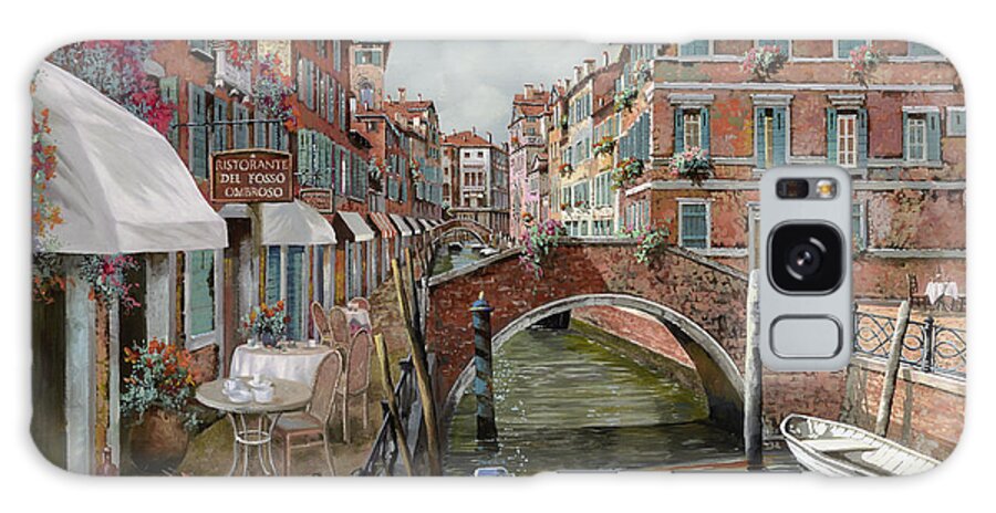 Venice Galaxy Case featuring the painting Il Fosso Ombroso by Guido Borelli