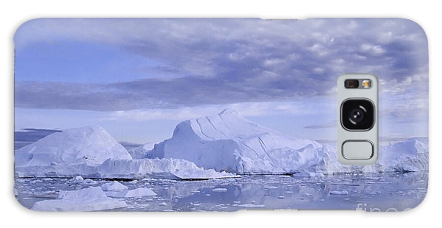 Landscape Galaxy Case featuring the photograph Ilulissat Icefjord Greenland by Rudi Prott