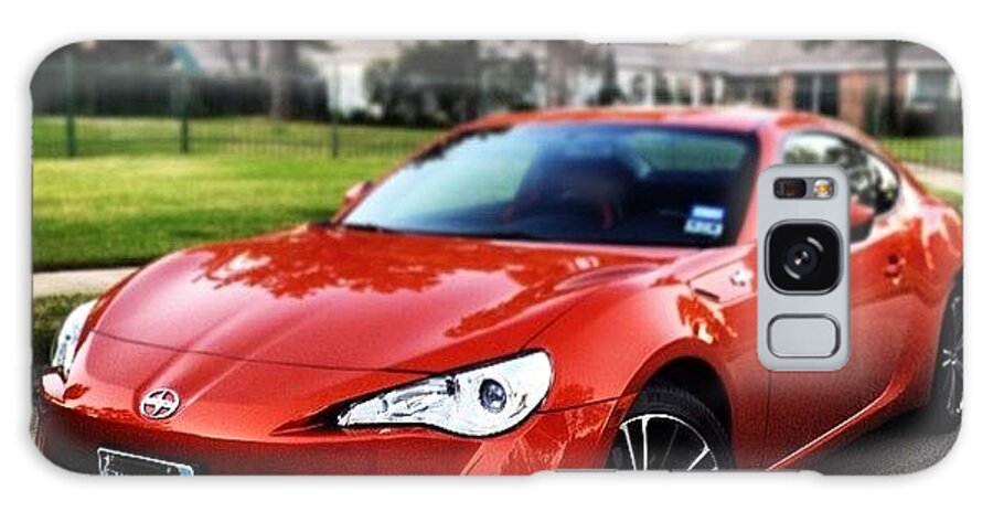 Cars Galaxy Case featuring the photograph I'm Driving This Sweet Scion Fr-s All by Mocha Man Style