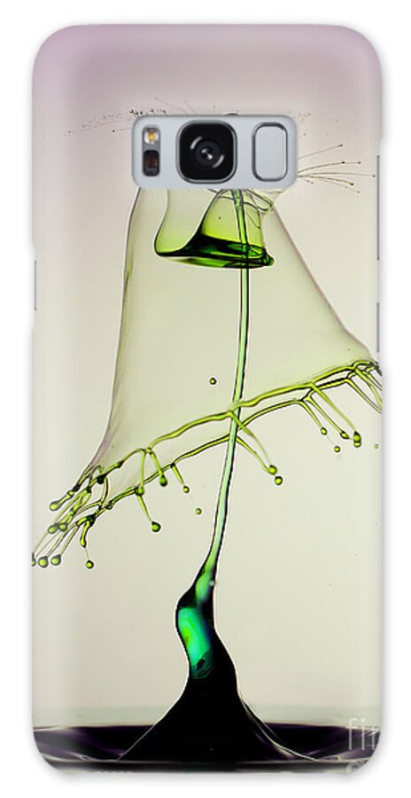 Water Galaxy Case featuring the photograph In Green by Jaroslaw Blaminsky