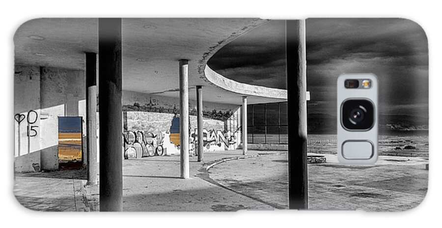 Abandoned Galaxy Case featuring the photograph In the beauty of abandoned 04 by Arik Baltinester