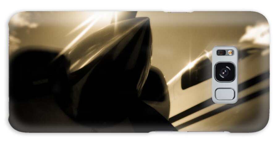 Aviation Galaxy Case featuring the photograph In the Shade by Paul Job