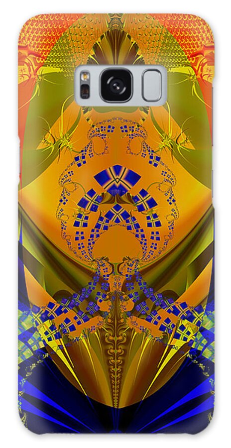 Jim Pavelle Fine Art Galaxy Case featuring the digital art Inaugural Blossom by Jim Pavelle