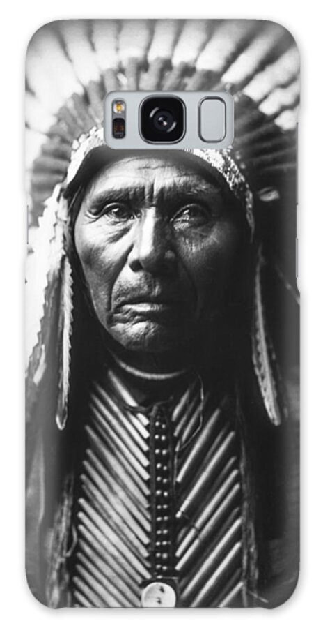 1905 Galaxy Case featuring the photograph Indian of North America circa 1905 by Aged Pixel