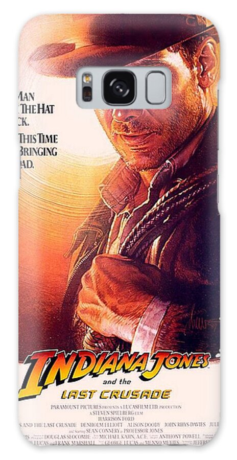 Indiana Jones Galaxy Case featuring the photograph Indiana Jones and the Last Crusade by Movie Poster Prints