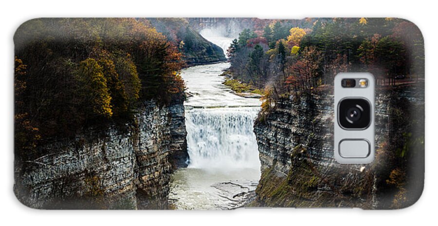 Letchworth Galaxy Case featuring the photograph Inspiration Point by Sara Frank