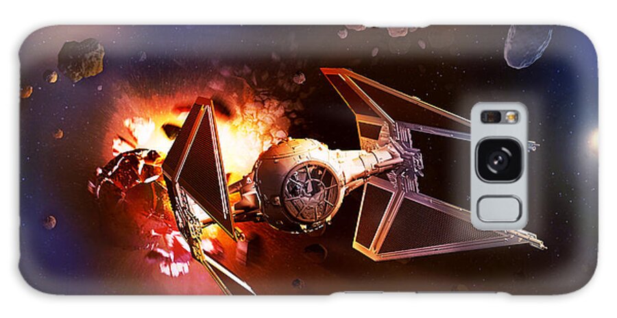 Star Wars Galaxy Case featuring the digital art Interceptor by Mickey Clausen