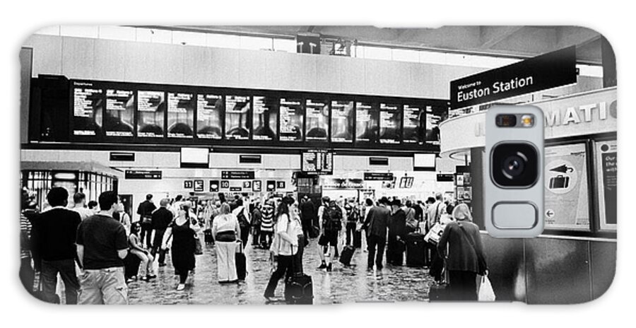 Overground Galaxy S8 Case featuring the photograph Interior Of Euston Overground National Rail Train Station London England Uk by Joe Fox