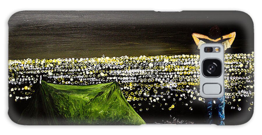 Into The Wild Galaxy Case featuring the painting Into the Wild by Deanna Millard