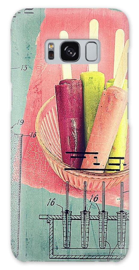 Popsicle Galaxy Case featuring the photograph Invention of the Ice Pop by Edward Fielding