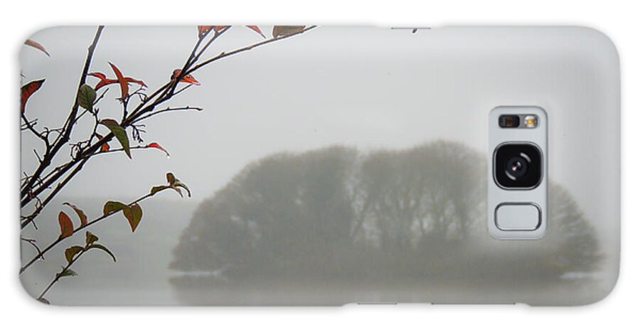 Autumn Galaxy Case featuring the photograph Irish Crannog in the Mist by James Truett