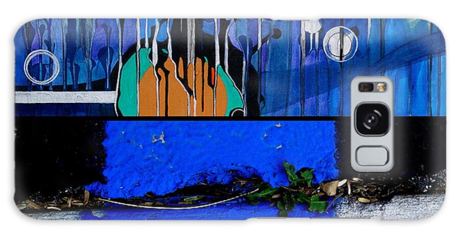 Marlene Burns Art Galaxy S8 Case featuring the painting j HOTography 166 by Marlene Burns