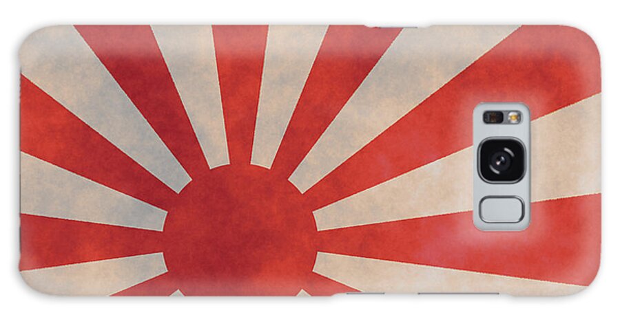 Japanese Galaxy Case featuring the digital art Japanese Rising Sun by Amanda Mohler