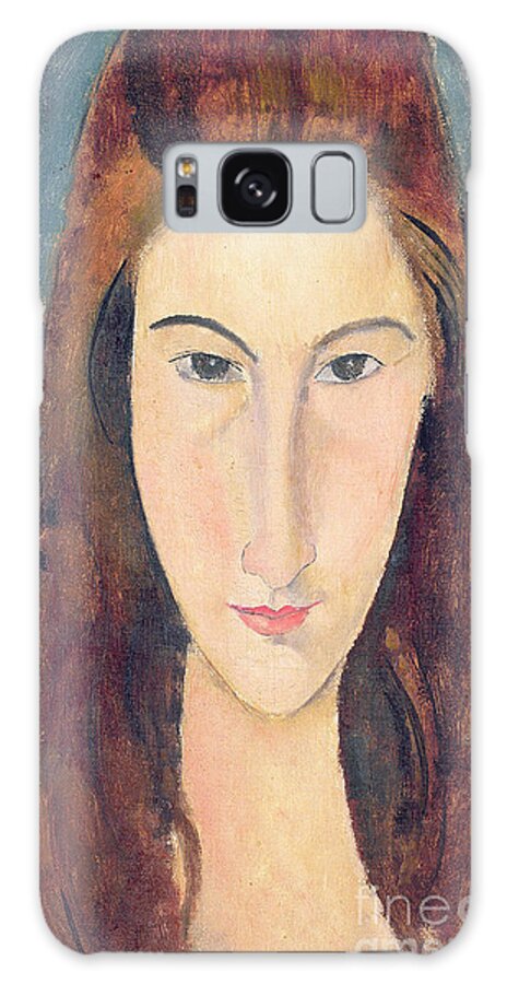 Modigliani Galaxy Case featuring the painting Jeanne Hebuterne by Amedeo Modigliani