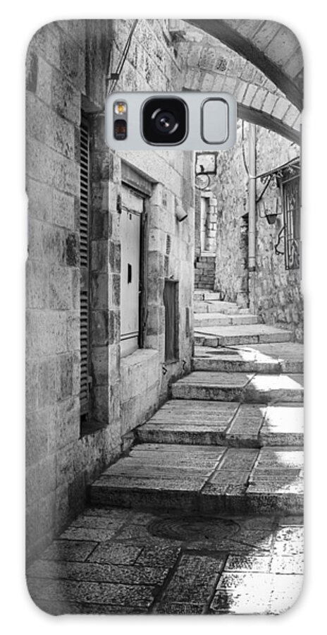 Israel Galaxy S8 Case featuring the photograph Jerusalem street by Alexey Stiop