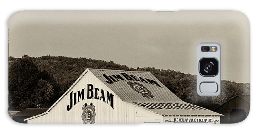 Sepia Galaxy S8 Case featuring the photograph Jim Beam - D008291-bw by Daniel Dempster