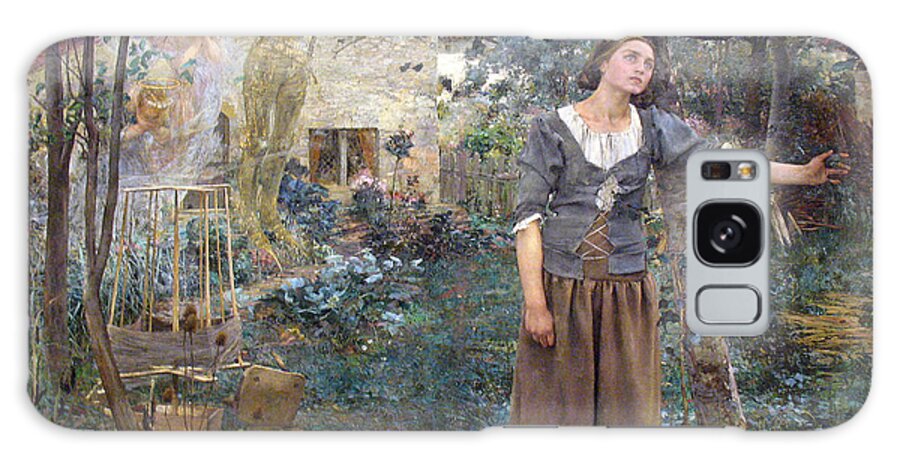 Jules Bastien-lepage Galaxy Case featuring the painting Joan of Arc by Jules Bastien-Lepage