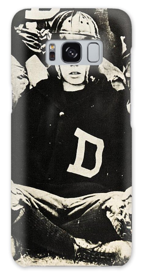John F Kennedy Galaxy Case featuring the photograph John F Kennedy Football Player by Audreen Gieger