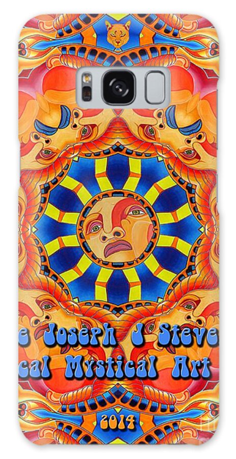 The Art Of Joseph J Stevens Galaxy S8 Case featuring the painting Joseph J Stevens Magical Mystical Art Tour 2014 by Joseph J Stevens
