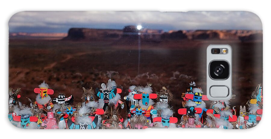 Native American Art Galaxy Case featuring the photograph Kachina Gathering by Ron White