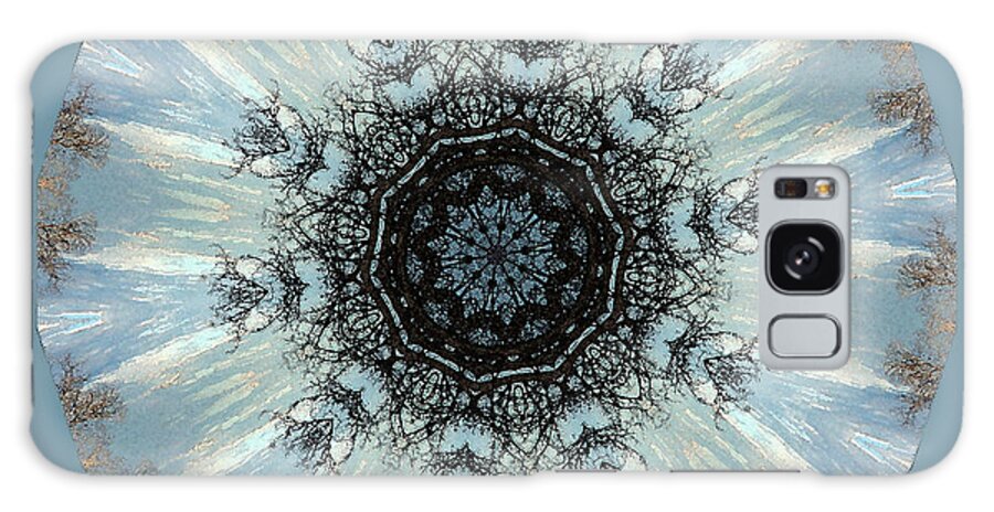 Prints Galaxy Case featuring the photograph Kaleidoscope Paint by Barbara R MacPhail