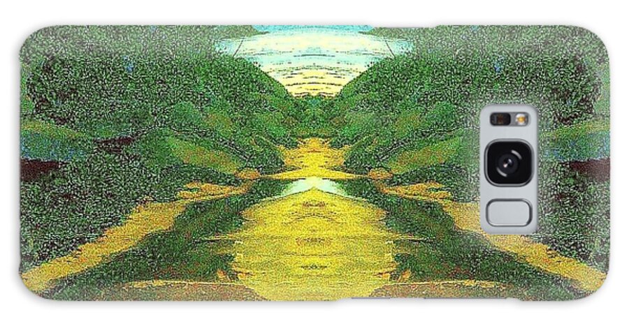 River Galaxy Case featuring the photograph Kansas River by Karen Newell