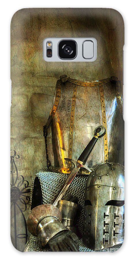 Medieval Galaxy Case featuring the photograph Knight - A Warriors Tribute by Paul Ward