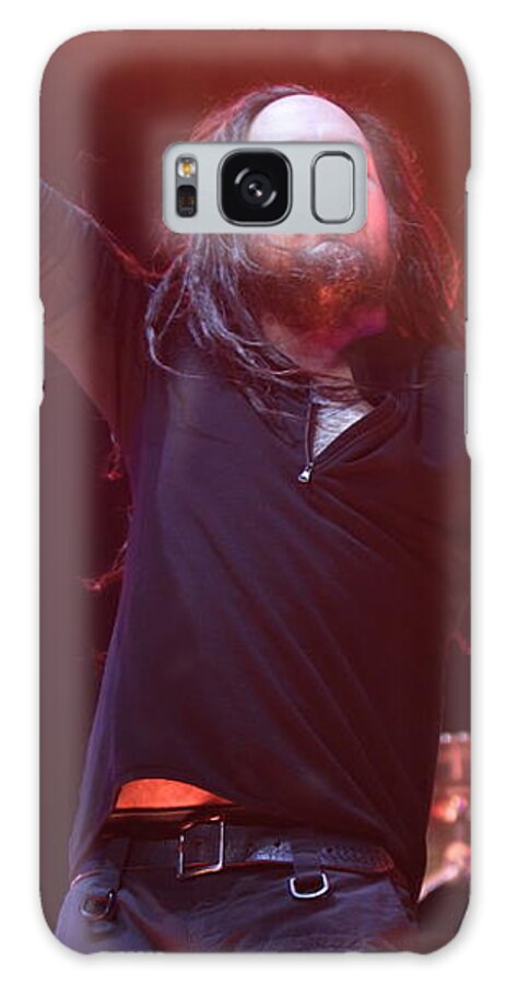 Lead Singer Galaxy Case featuring the photograph Jonathan Davis - Korn #27 by Concert Photos