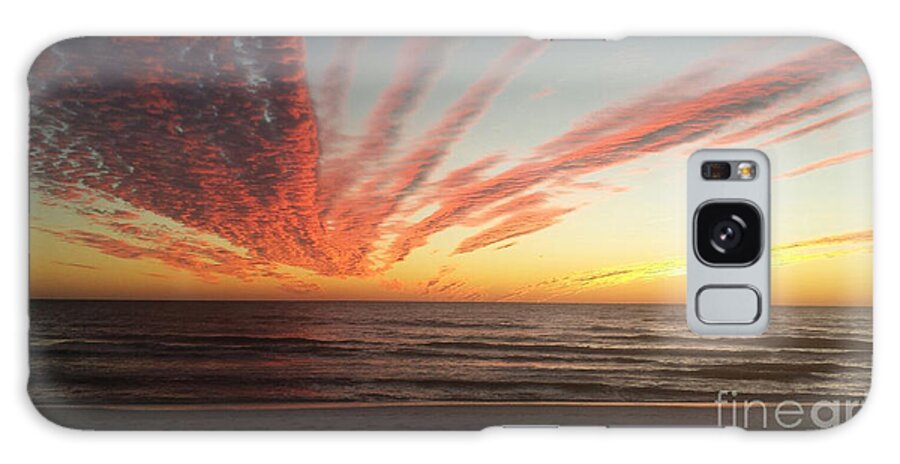 Landscape Galaxy Case featuring the photograph Kyra's Sunset by Julia Stubbe