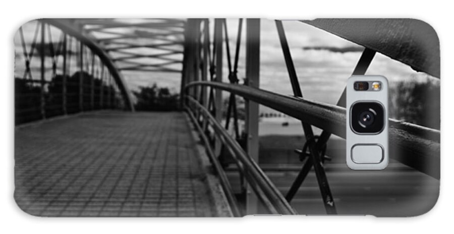 Miguel Galaxy Case featuring the photograph Lake Shore Drive Crossing by Miguel Winterpacht