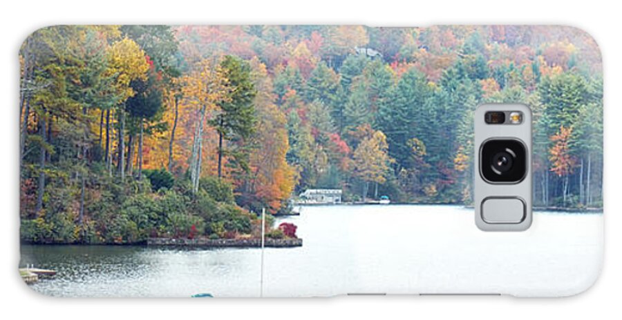 Duane Mccullough Galaxy Case featuring the photograph Lake Toxaway in the Fall by Duane McCullough