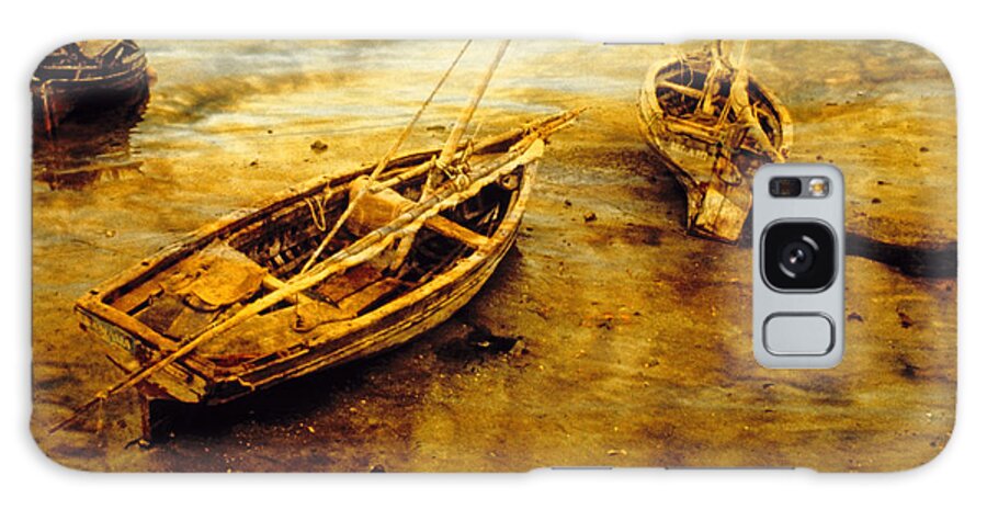 Dhow Galaxy Case featuring the photograph Lamu dhows by Dennis Cox