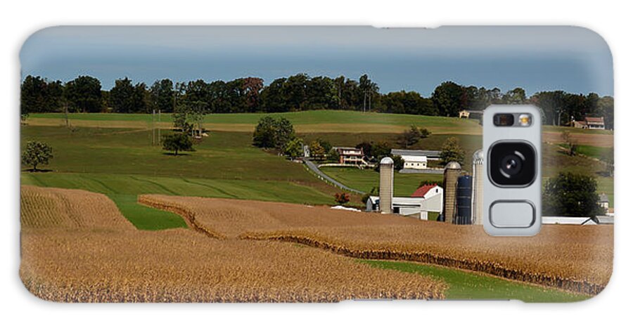 Lancaster County Galaxy Case featuring the photograph Lancaster County Farm by William Jobes