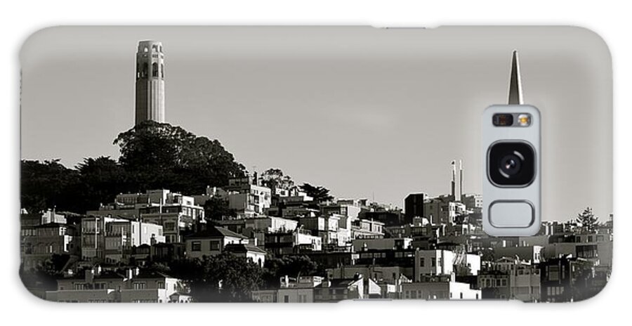 Landscape Of San Francisco Galaxy Case featuring the photograph Landscape of San Francisco by Alex King