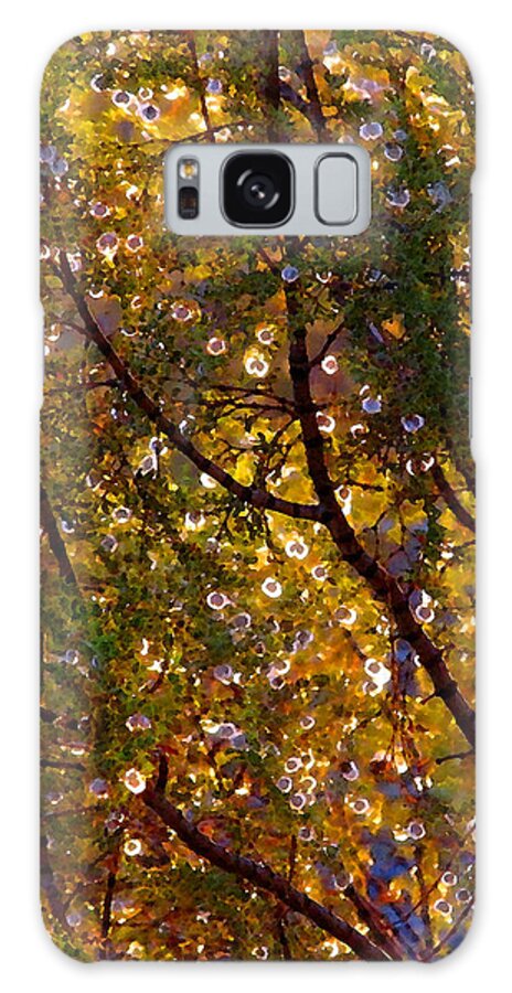 Larrea Galaxy Case featuring the photograph Larrea in Summer by Timothy Bulone