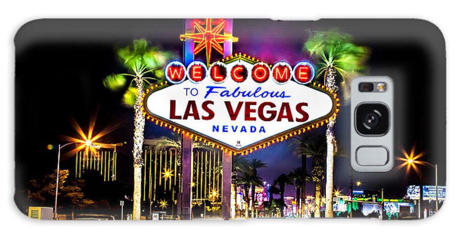 Las Vegas Galaxy Case featuring the photograph Las Vegas Sign by Az Jackson