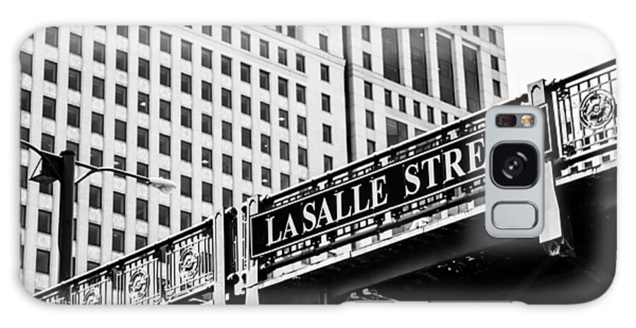 Chicago Galaxy Case featuring the photograph LaSalle Street Bridge by Lauri Novak
