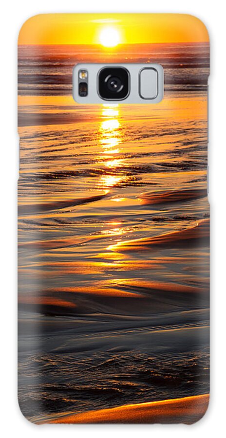 Sunset Galaxy S8 Case featuring the photograph Last Hug Point Sunset 2014 by Steven A Bash