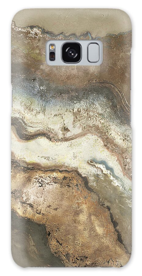 Lava Galaxy Case featuring the painting Lava Flow Panel I by Patricia Pinto
